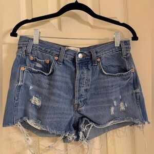 Universal Thread High Waisted Mini Jean Shorts